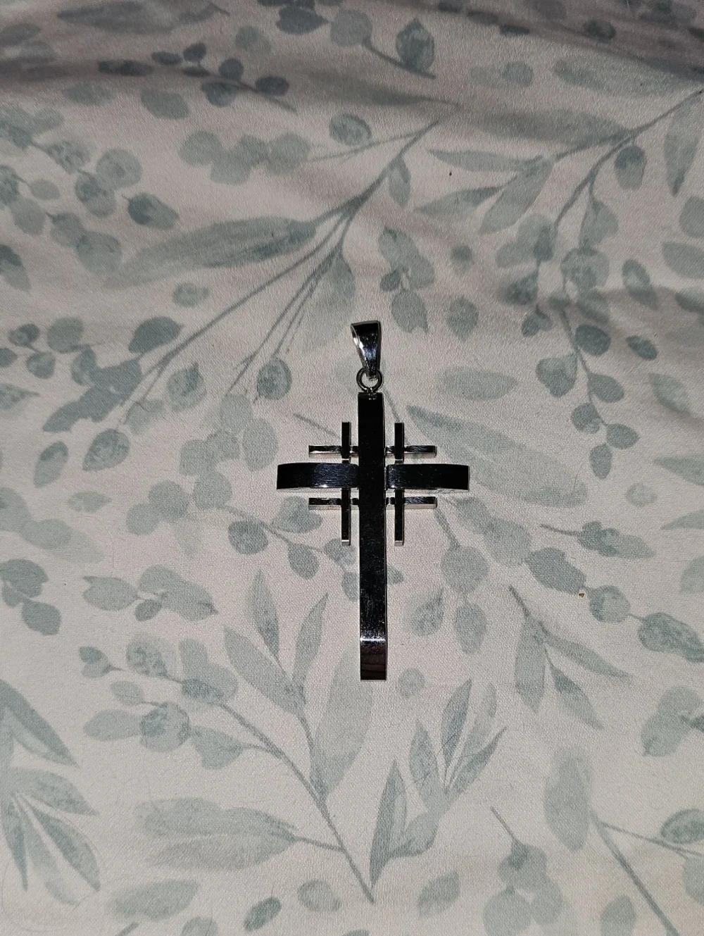 Unbranded Stainless Steel Cross Pendant
